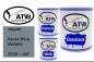 Preview: Jaguar, Azure Blue Metallic, 2038 / JKE: 1L Lackdose + 1L Klarlack + 500ml Härter - Set, von ATW Autoteile West.